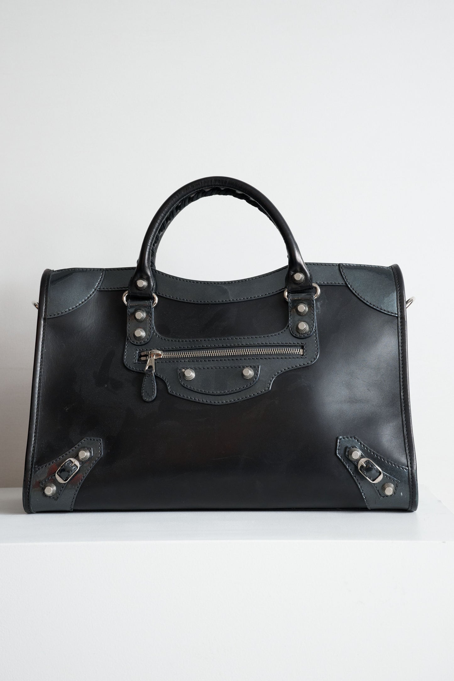 Classic Moto Style Handbag